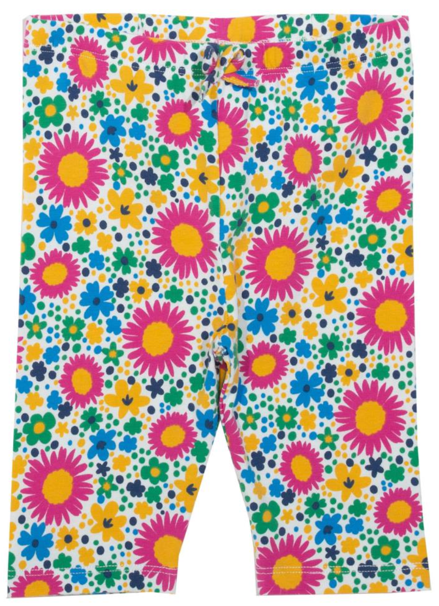 Bunte Mädchen Blumenleggins, 3/4 Länge für den Sommer - online exclusive