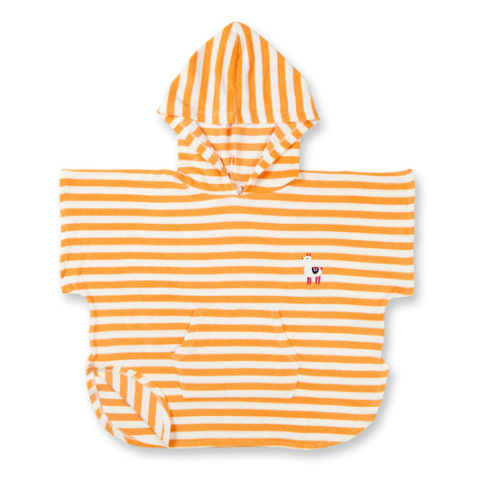 Strand Poncho für Mädchen und Jungen, Chamäleon/Lama