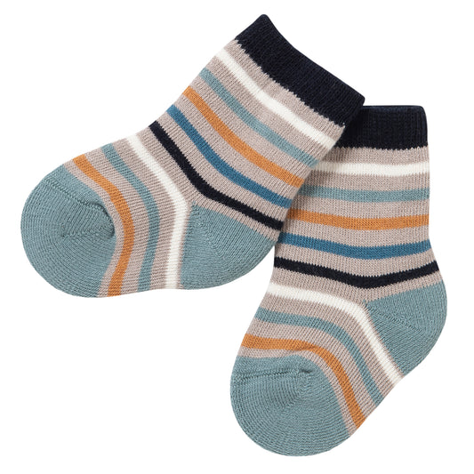 Baby Frottee Socken geringelt