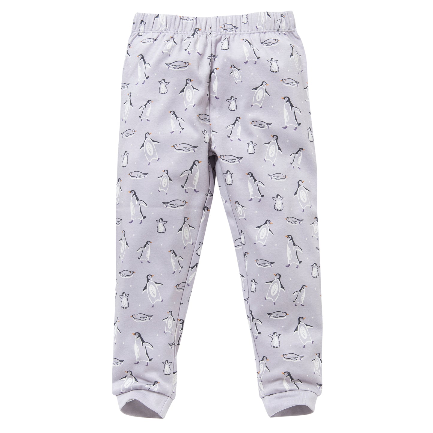 Kinder Pyjama Pinguine Lavendel