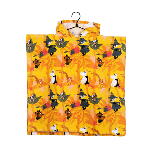 Mumin Strand Poncho für Kinder Kaputzenhandtuch
