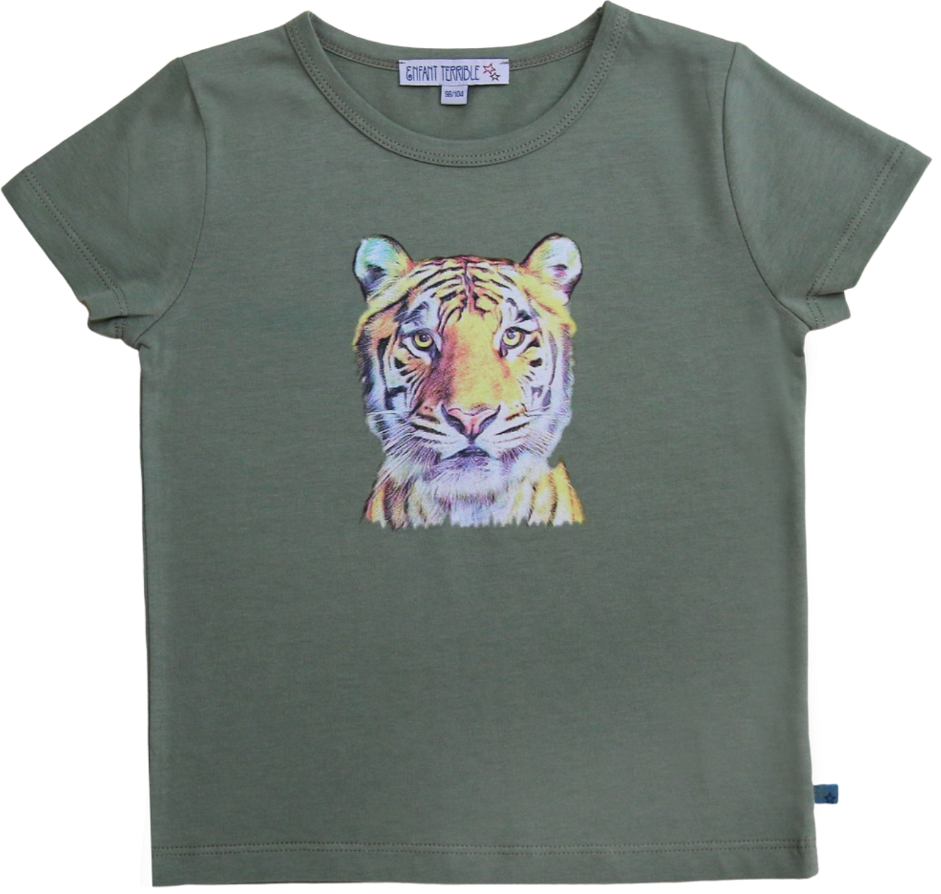Kinder Shirt Tiger print