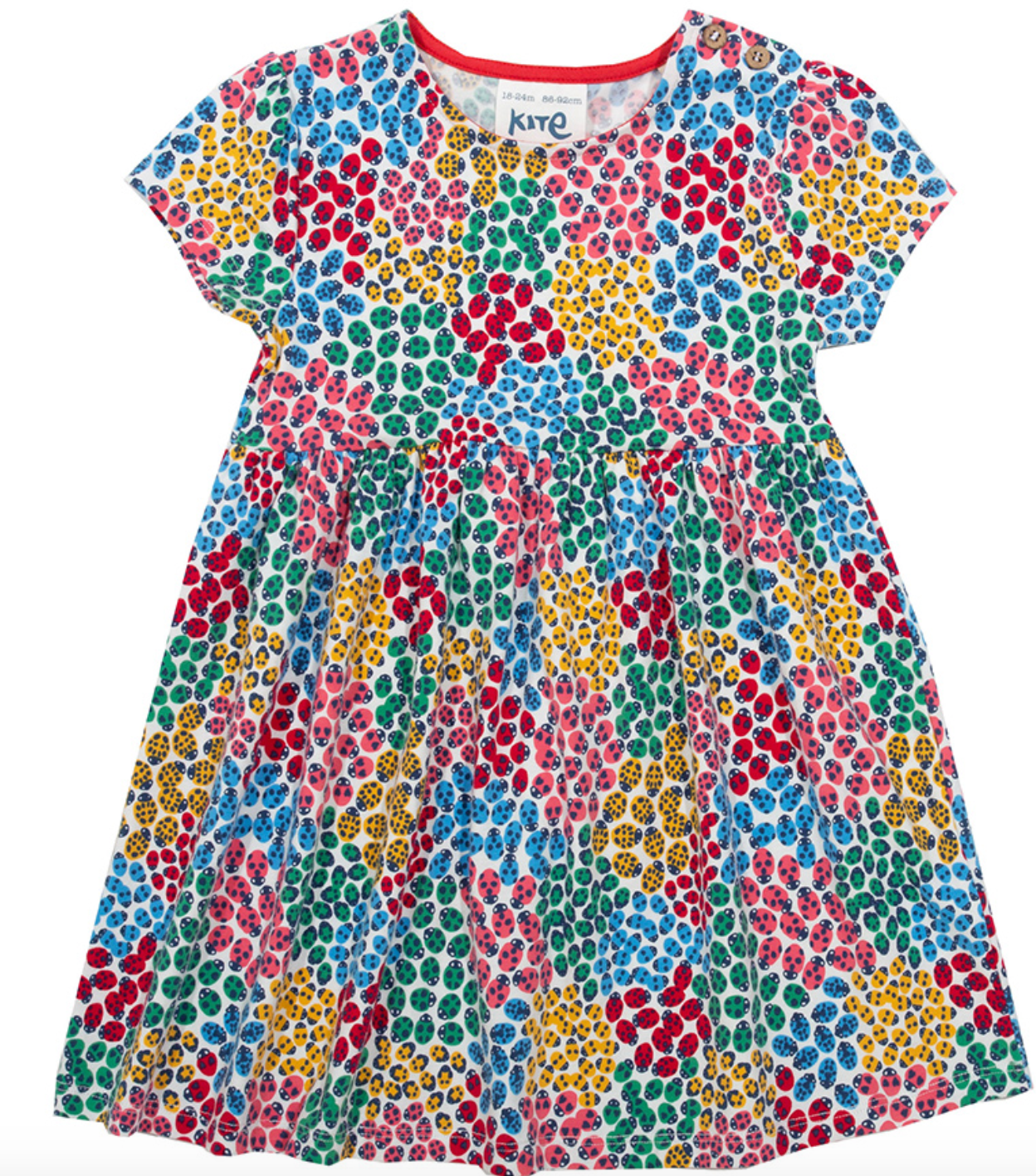 Schwingendes Kleid Marienkäfer