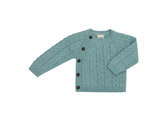 Strickjacke Kimono green surfs