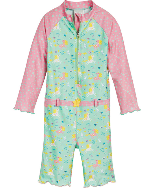 Bade Einteiler Bade Overall, Einhorn