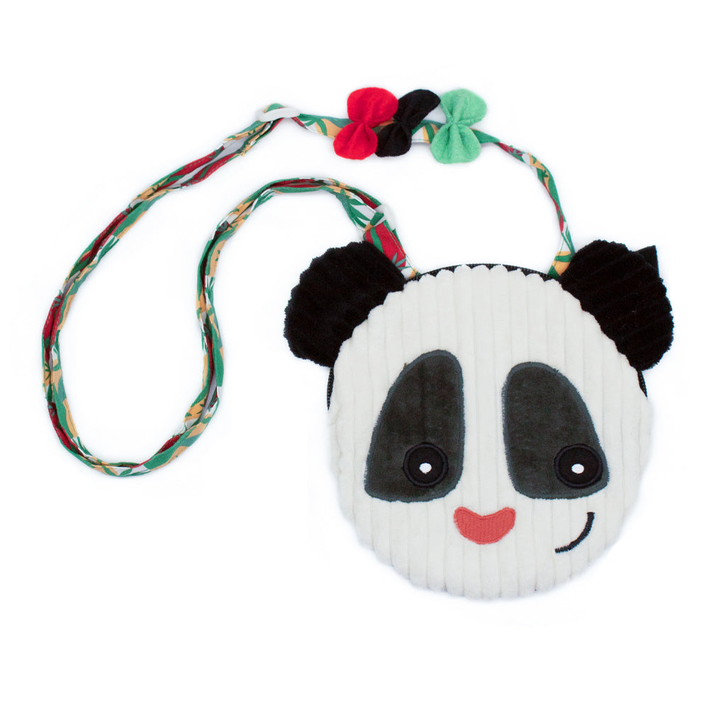 Les Deglingos kleine Tasche Handtasche für Kinder Rototos der Panda