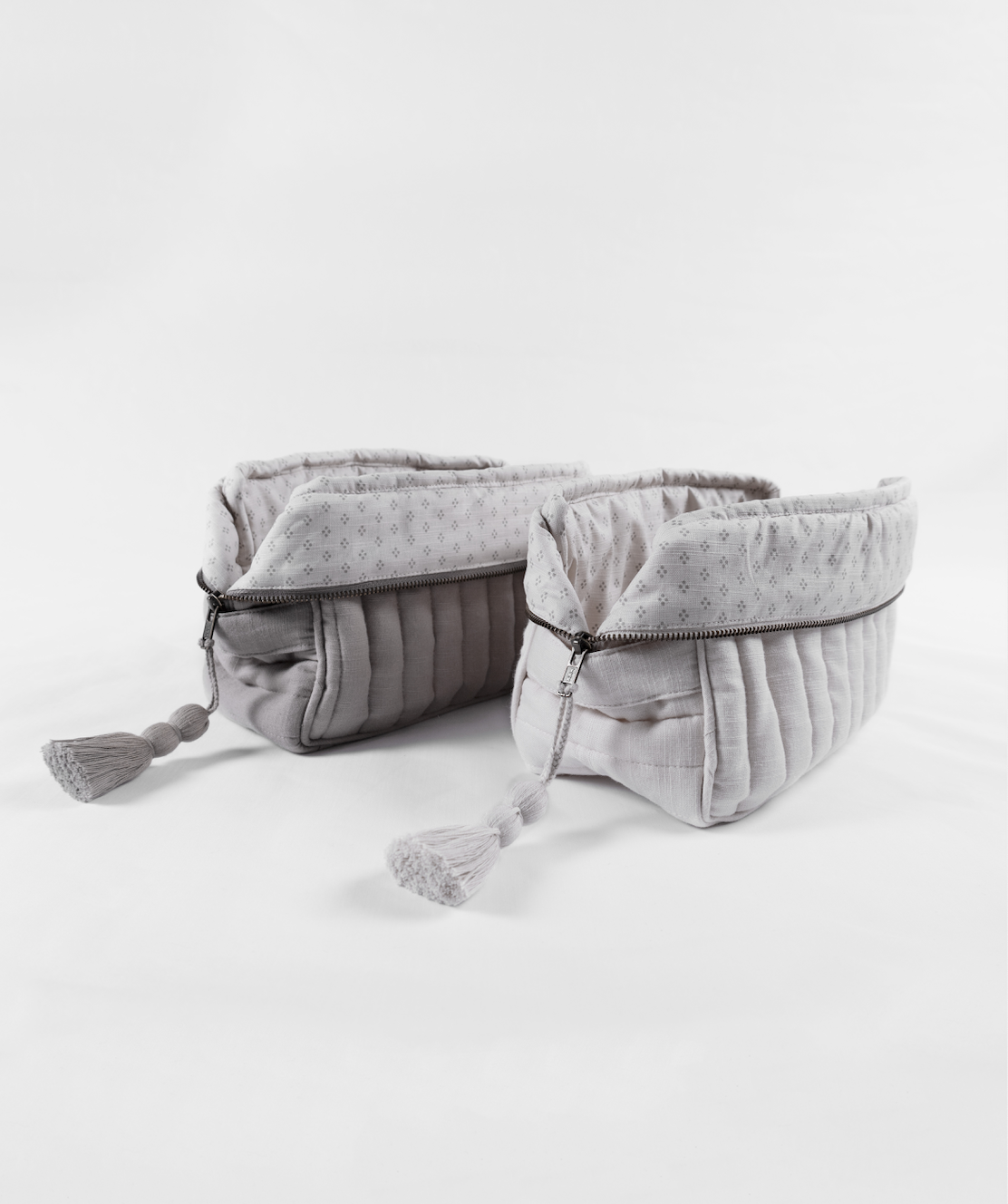 Scandi Style Gesteppte Windeltasche, Kosmetiktasche, Kulturbeutel