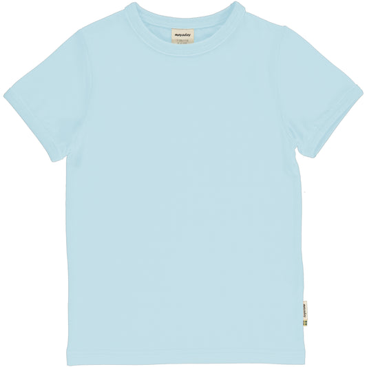 Kinder Basic Shirt für den Sommer babyblau